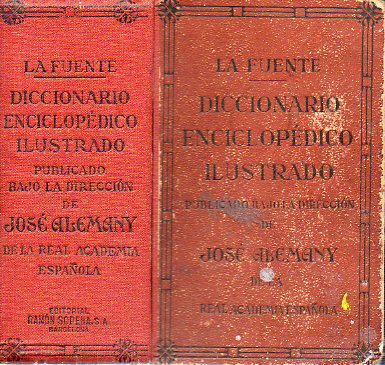 DICCIONARIO ENCICLOPDICO ILUSTRADO DE LA LENGUA ESPAOLA. (80.000 artculos, 1.300 grabados, 600 retratos y 100 cuadros.