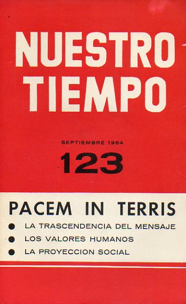 NUESTRO TIEMPO. Revista de cuestiones actuales. N 123.