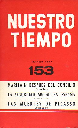 NUESTRO TIEMPO. Revista de cuestiones actuales. N 153.