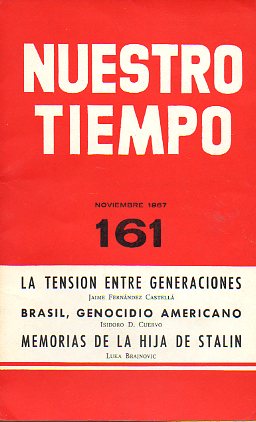 NUESTRO TIEMPO. Revista de cuestiones actuales. N 161.