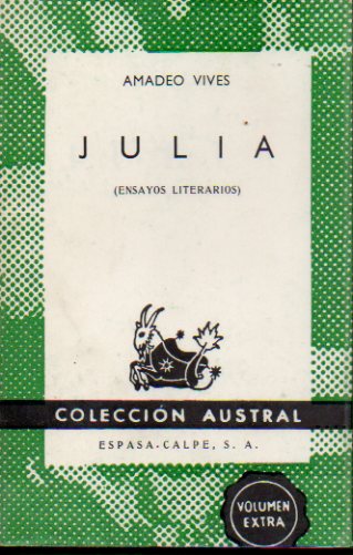 JULIA. Ensayos Literarios.