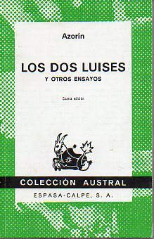 LOS DOS LUISES Y OTROS ENSAYOS.