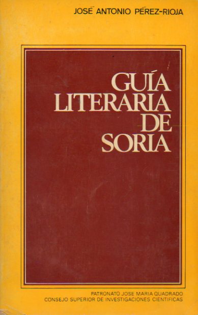 GUA LITERARIA DE SORIA.