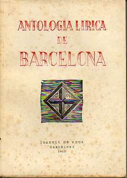 ANTOLOGA LRICA DE BARCELONA.