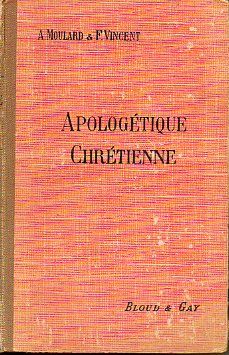 APOLOGTIQUE CHRTIENNE.