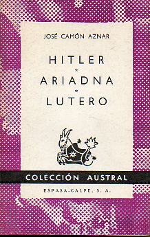 HITLER / ARIADNA / LUTERO.