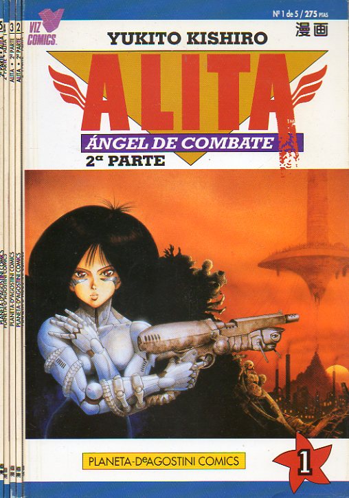 ALITA. NGEL DE COMBATE. 2 PARTE. 5 nmeros.