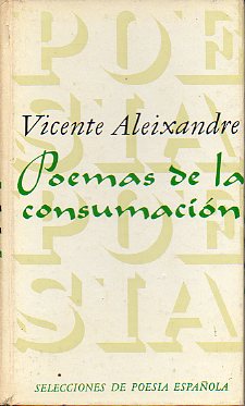 POEMAS DE LA CONSUMACIN. 3 edic.