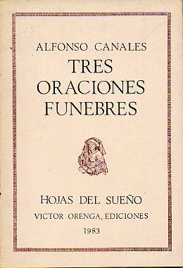 TRES ORACIONES FNEBRES.