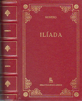 ILADA. Introduc. gral., traduccin y notas de Emilio Crespo Gemes.