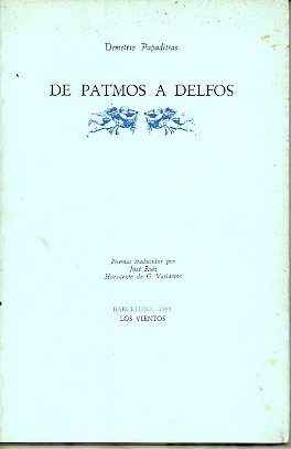 DE PATMOS A DELFOS. Hors-texte de G. Varlamos.