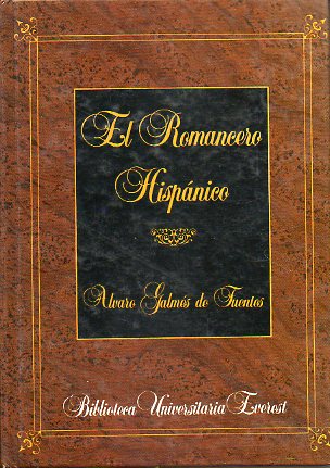 EL ROMANCERO HISPNICO. Edicin, prlogo y notas de...