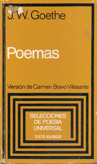 POEMAS. Versin de Carmen Bravo Villasante.