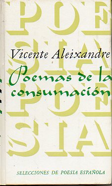 POEMAS DE LA CONSUMACIN. 4 ed.