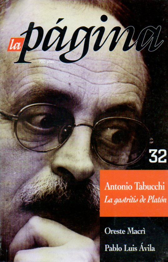 LA PGINA. N  32. Antonio Tabucchi: EL siglo XX: balance y perspectivas; Bernard Comment: Esperando a Ubu; Adriano Sofri: Carta desde la prisin; Ore