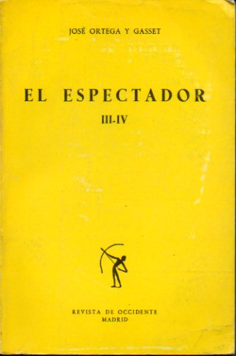 EL ESPECTADOR. Tomos III (1921) y IV (1925).