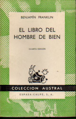 EL LIBRO DEL HOMBRE DE BIEN. 4 ed.
