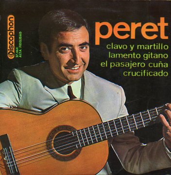 Discos-Singles. CLAVO Y MARTILLO / LAMENTO GITANO / EL PASAJERO CUA / CRUCIFICADO.