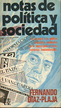 NOTAS DE POLTICA Y SOCIEDAD. 1 ed,