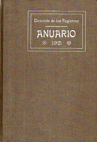 ANUARIO DE 1921. (Ao XVII).