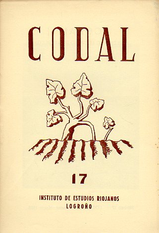 CODAL. Suplemento Literario de BERCEO. N 17. Textos de A. Valencia Daz de Cerio, Jess Tom, Frnando Labarga del Pueyo, Leandro Alegra, Rafael Azco