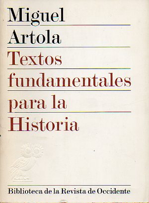TEXTOS FUNDAMENTALES PARA LA HISTORIA. 4 ed.