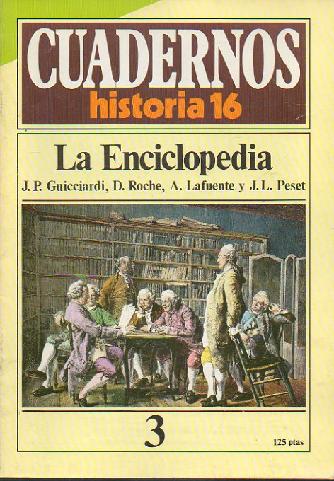 CUADERNOS HISTORIA 16. N 3. LA ENCICLOPEDIA.