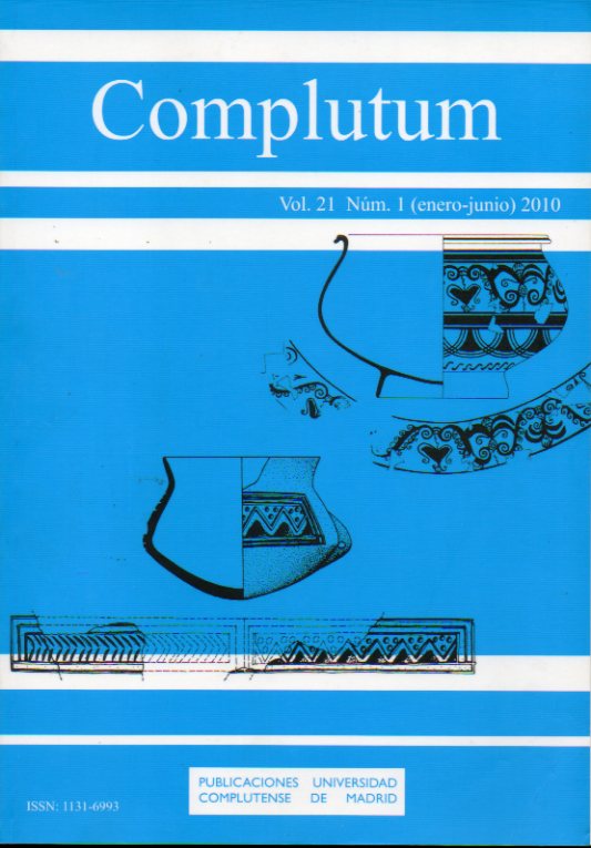 COMPLUTUM. Vol. 21. N 1. El arado y los yacimientos plaelolticos; Zooarqueologa del III Milenio; Naturaleza y abstraccin en la cermica ibrica co