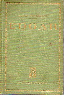 EDGAR. Novela. Prlogo de Vicente Blasco Ibez.