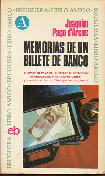 MEMORIAS DE UN BILLETE DE BANCO.