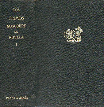 LOS PREMIOS GONCOURT DE NOVELA. Vol. I.  ESCRITO EN EL AGUA / EL SEOR DE LOURDINES / LA LLAMADA DE LA TIERRA / GASPAR / CIVILIZACIN / A LA SOMBRA DE