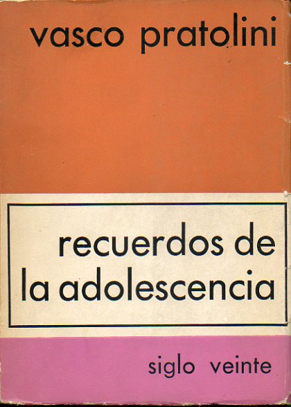 RECUERDOS DE LA ADOLESCENCIA.