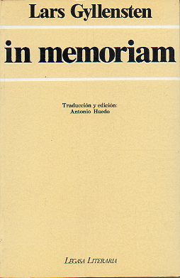 IN MEMORIAM. Traduccin y edicin de Antonio Huedo.