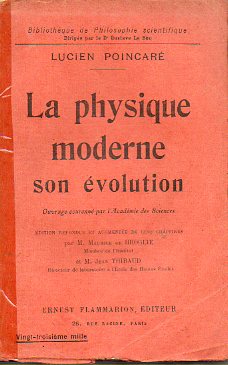 LA PHYSIQUE MODERNE: SON VOLUTION.