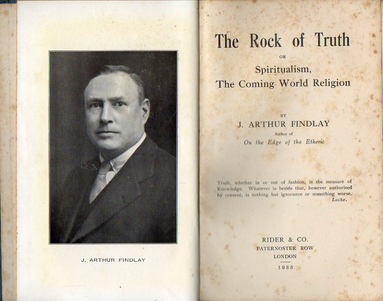 THE ROCK OF TRUTH, or Spiritualism, the Coming World Religion. 1 ed.