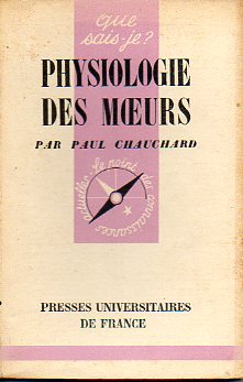 PHYSIOLOGIE DES MOEURS. 1e d.