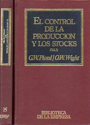 EL CONTROL DE LA PRODUCCIN Y LOS STOCKS. 2 vols.
