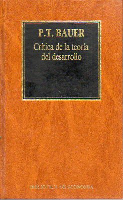 CRTICA DE LA TEORA DEL DESARROLLO.