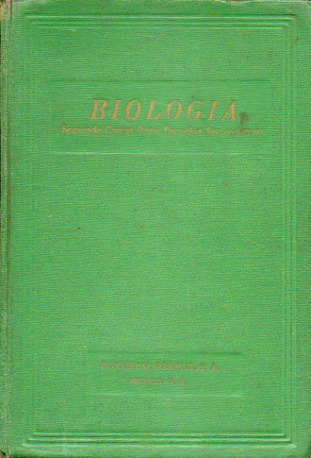 BIOLOGA. Segundo Curso para Escuelas Secundarias.