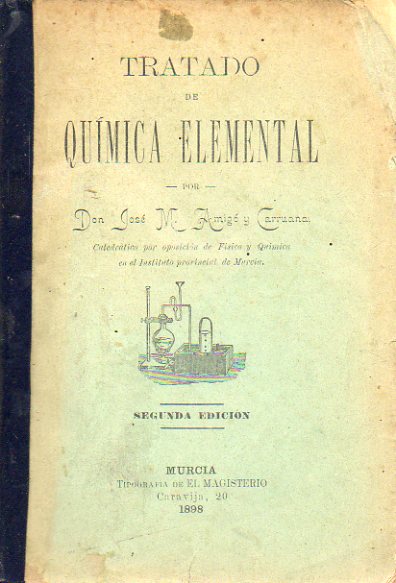 TRATADO DE QUMICA ELEMENTAL. 2 edicin.