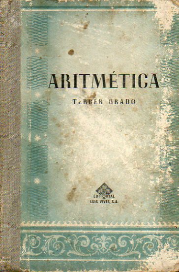 ARITMTICA. TERCER GRADO.