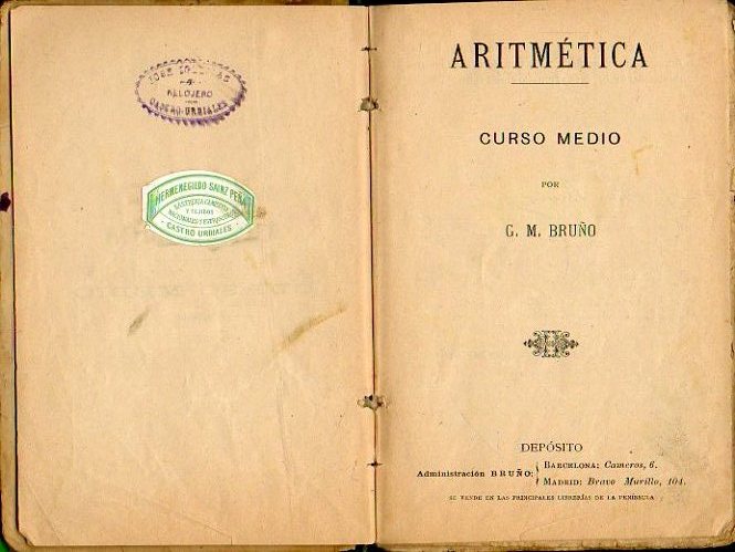 ARITMTICA. CURSO MEDIO.