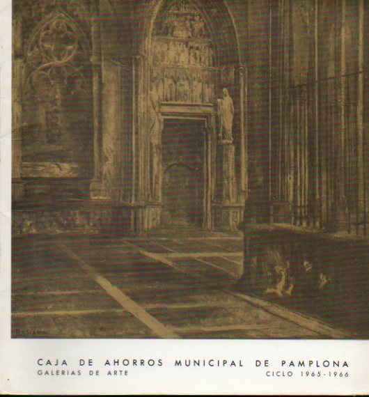 GALERAS DE ARTE. Ciclo 1965 -1966.