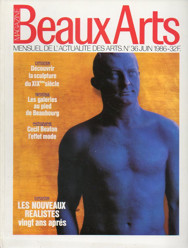 BEAUX ARTS. Mensuel de lactualit des arts. N 36.