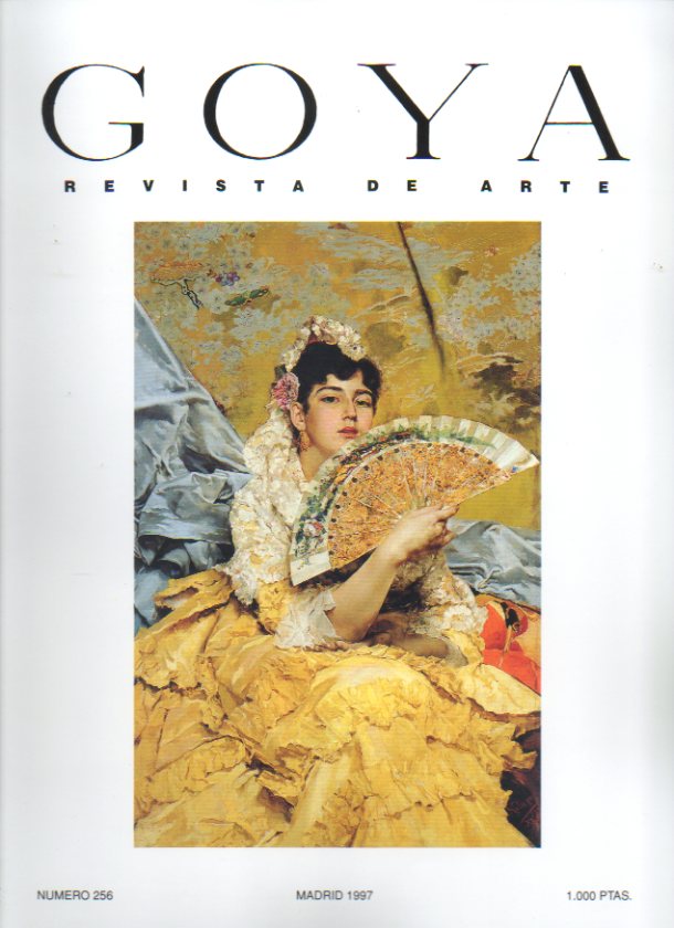 GOYA. Revista de Arte. N 256. La pintora gaditana Victoria Martn Barhi; La pintura de Jos Villegas (1844-1921); Turner visto por sus contemporneo
