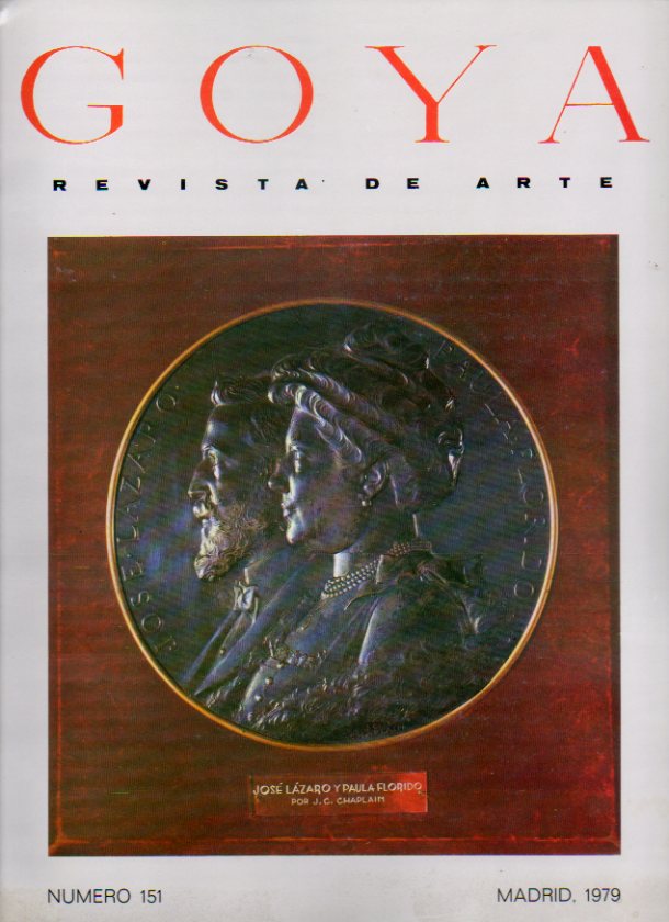 GOYA. Revista de Arte. N 151. La pintura de Rembrandt y su justificacin religiosa; El arte de Henry Moore; Ejemplos de medallas en Guido Veroi; El p