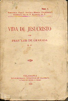 VIDA DE JESUCRISTO.