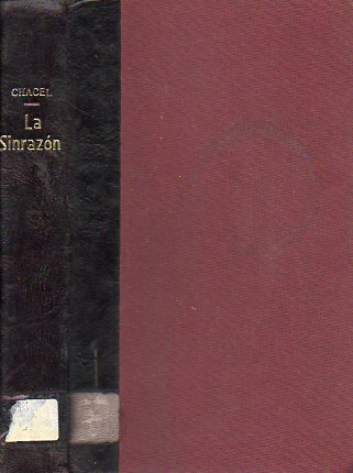 LA SINRAZN. Novela. Prlogo de Julin Maras. 2 ed.