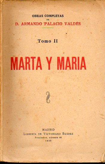 MARTA Y MARA Tomo II.