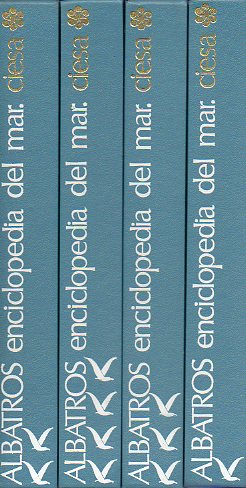 ALBATROS. ENCICLOPEDIA DEL MAR. 4 volmenes. I. el mar y la naturaleza. II. El mar en la historia y en las artes. III. el mar y la tcnica. IV. el mar